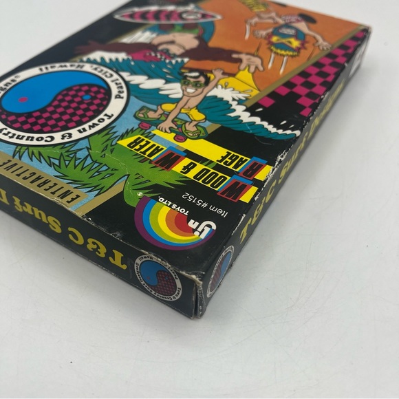 T&C T C Surf Designs Wood & Water Rage Nintendo NES CIB Complete In Box w Manual - Picture 9 of 16